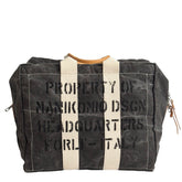 Borsa MANIKOMIO AN6505-1 ICON OLONA COTTON - BLACK